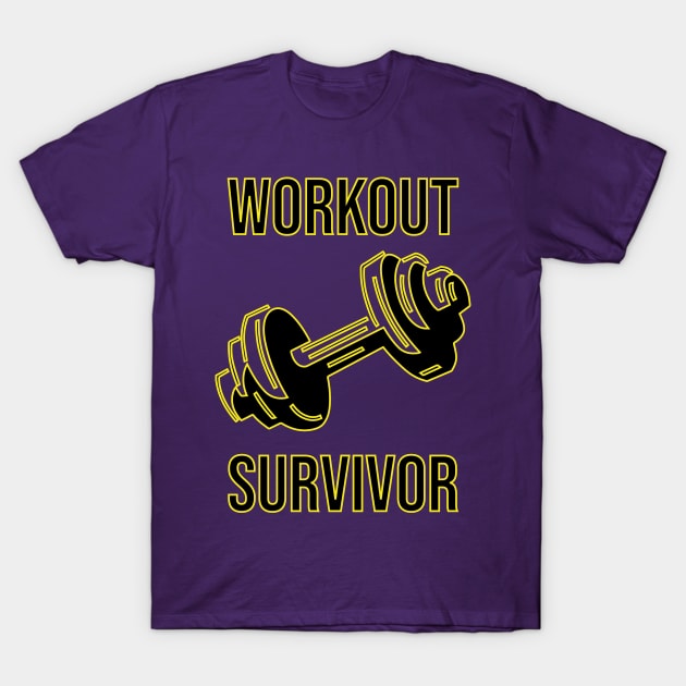 Workout survivor T-Shirt by Ultimate.design